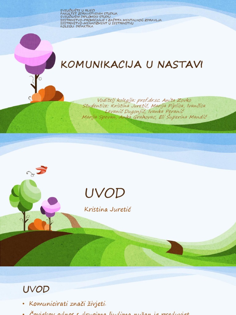 Komunikacija U Nastavi 2 | PDF
