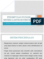 Prinsip Dan Fungsi Sistem Gastrointestinal