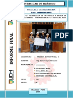 Caratula de Informe Final Portico