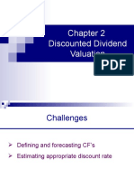 Discounted Dividend Valuation