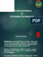 Suture Materials & Techniques Guide
