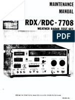 RDX - RDC 7708 Service Manual PDF