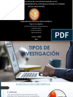 Tipos de Investigacion