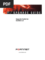 Fortinet Fortios 3.0 Manual de Usuario