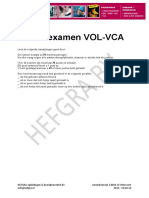Proefexamen VOL-VCA 2012