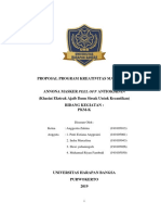 Proposal - ANNONA MASKER PEEL OFF ANTIOKSIDAN (Khasiat Ekstrak Ajaib Daun Sirsak Untuk Kecantikan) PDF