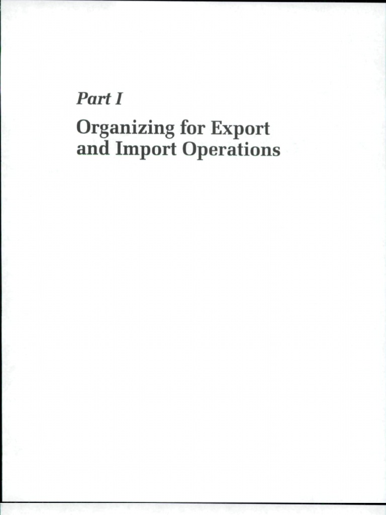 Organizing Export and Import Operations | PDF | Pro Forma | Invoice