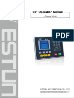 Press-Brake-Estun-E21-Operation-Manual