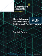 Belan (2019) - How - Ideas - and - Institutions - Shape - The - Politics - of - Public - Policy