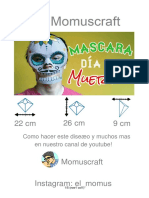 Máscara Calavera PDF