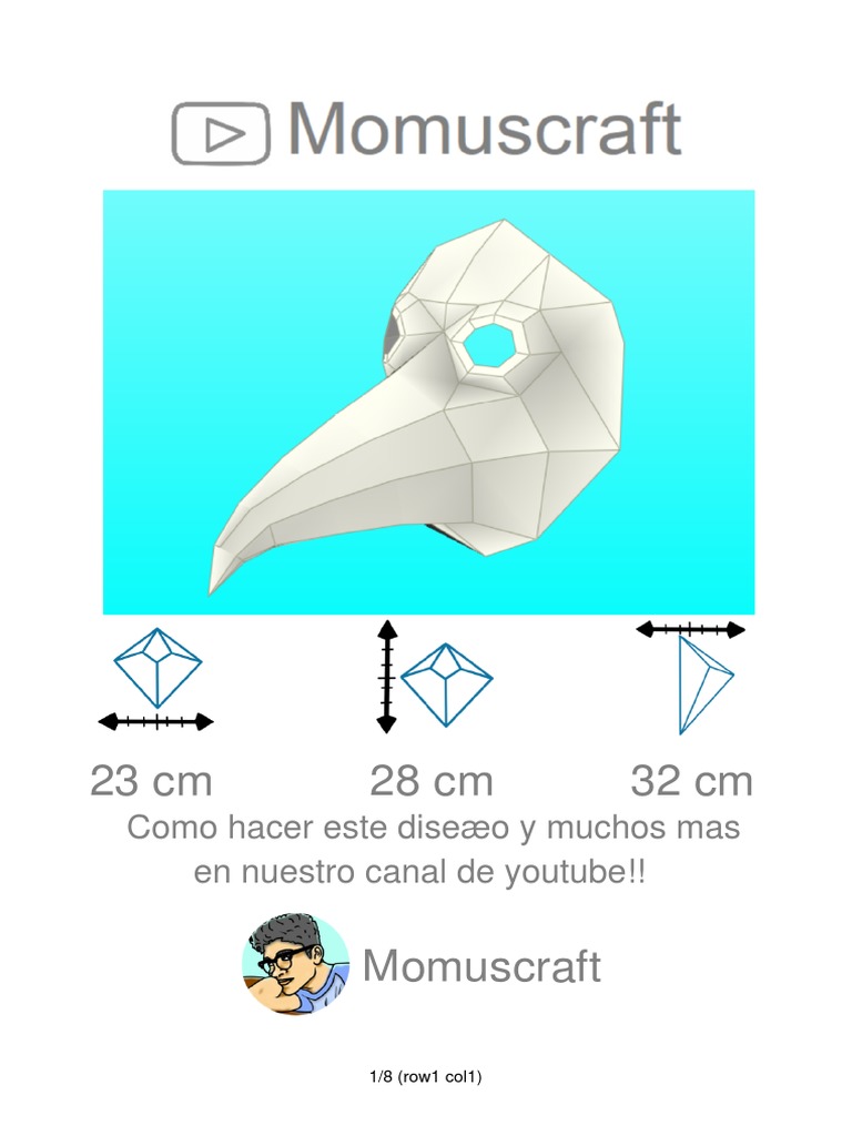 Máscara Dr. Peste PDF | PDF | Ciencia y matemáticas | Tecnología, image size:768x1024