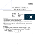 Dokumen - Tips - Soal Tes Semester Gasal Paket B Setara SMP Kelas VII Mapel PKN