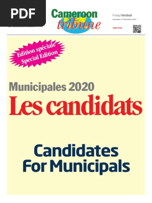 Edition Speciale Ct Municipales 2020 Pdf Europe De L Ouest France