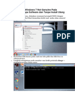 Ara Mengatasi Windows 7 Not Genuine Pada Windows 7 Tanpa Software Dan Tanpa Install Ulang