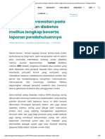 Asuhan Keperawatan Pada Pasien Dengan Diabetes Melitus Lengkap Beserta Laporan Pendahuluannya - Bangsal Sehat