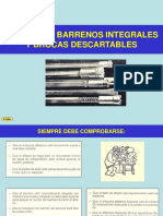 Afilado de Barrenos Integrales y Brocas Descartables