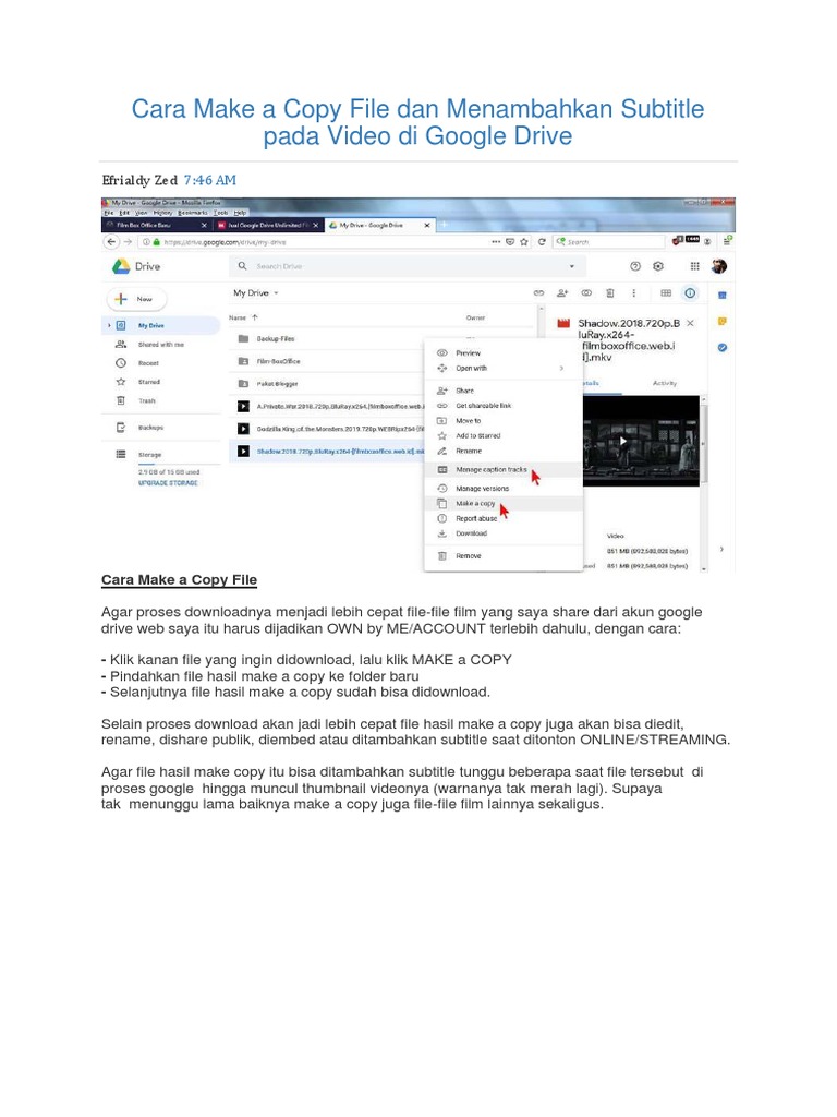 14+ Cara Download Video Di Google Drive Pictures