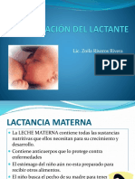 ALIMENTACION DEL LACTANTE