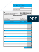 YSEALI Seeds Sample Budget