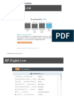 Resultados de Test Idioma Ingles