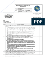 Daftar Tilik SOP Pemeriksaan Glukosa Darah