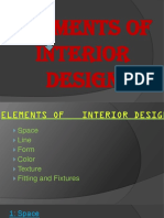 Elements of Interior Design....