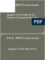 Chapter 4, 6 - OOP Exception Handling