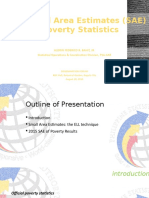 2015 Small Area Estimation (SAE) of Poverty-RSC-20Aug2019