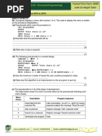 2.3.6 Structured Programme