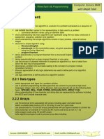 2.2.1 - 2.2.4 Algorithm Pseudocodes 