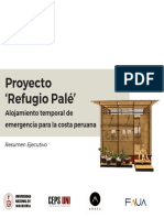 Refugio Palé: Alojamiento de emergencia para Perú