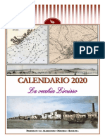  2020 calendar - Old Limassol (Italian)
