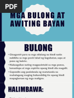 Mga Halimbawa NG Bulong | PDF