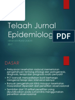 Telaah Jurnal Epidemiologi