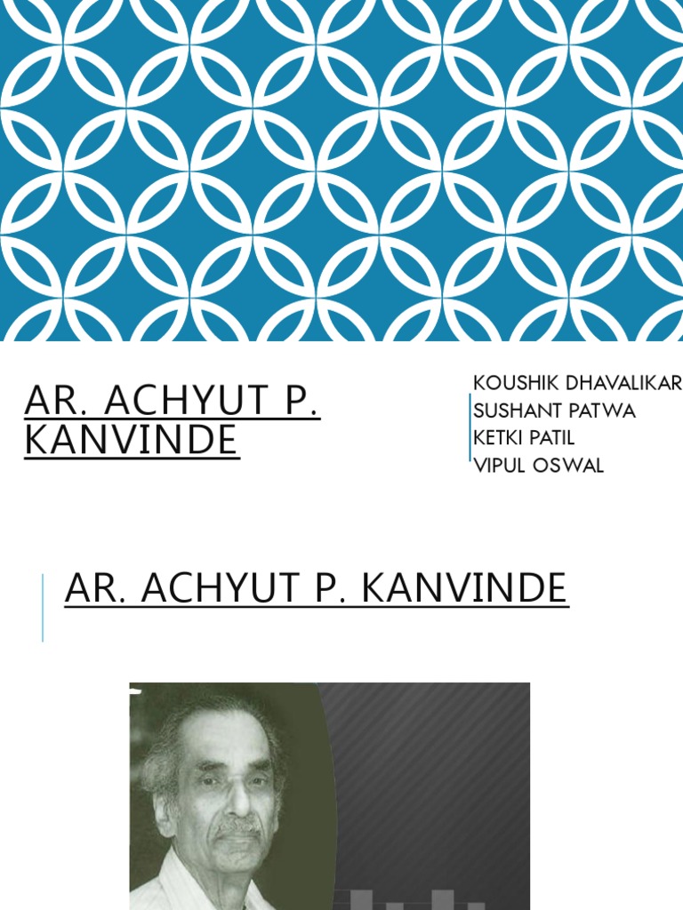 Achyut Kanvinde PDF