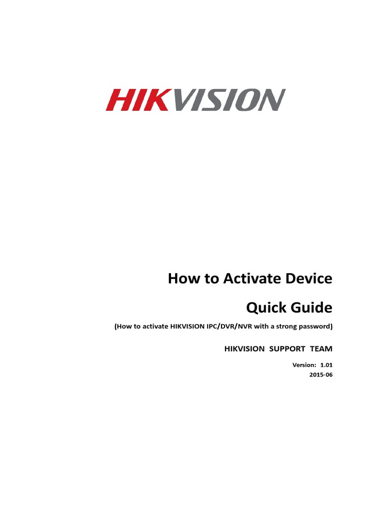 Hikvision Manual PDF PDF Explorer Password