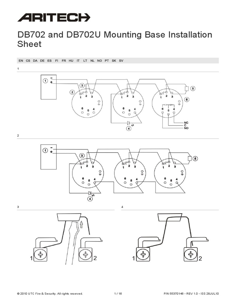 Db702 Db702u Installation Manual