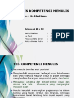 Assessment Klp.10 (Tes Kompetensi Menulis)