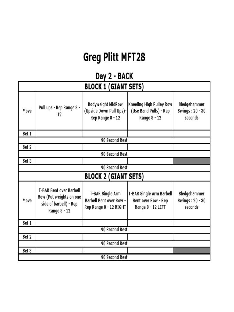 Day2GregPlittMFT28 Weight Training Sports