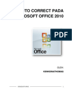 Auto Correct Pada Microsoft Office 2010