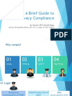 Brief Guide To Compliance - PMAP 18 Sep 2017 PDF