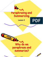 Lec4-ParaphrasingandSummarizing