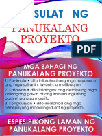 Panukalang Proyekto