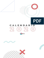 Calendario Paraguay 2020 para Community Managers