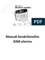 Bezdrôtový GSM Alarm Manual