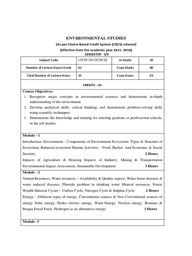 Evs PDF | PDF | Pollution | Ecosystem