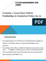 Perioperative Fluid Management and Clinical Surya