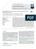 Environmental and Social Life Cycle Assessment of Bamboo Bicycle