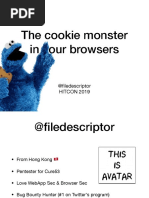 The Cookie Monster in Our Browsers