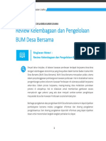 A.1 Review Kelembagaan Dan Pengelolaan BUM Desa Bersama Edit Versi Baru